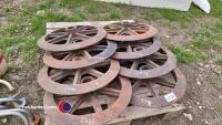 8 x 24in Cousins new press rings - 2