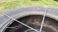 Pair Michelin tyres 600/65R28 - 3