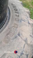 Stocks Trelleborg front dual wheels 480/70R30 c/w clamps, 40% - 3
