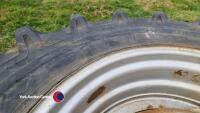 Pair of 18.4 R38 wheels and tyres on mf centres - 3