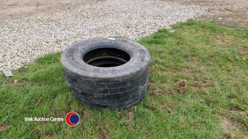 Pair of Continental 245/70R17.5 tyres
