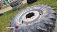 Row crop wheels to fit Case/NH