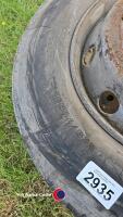 Pair of wheels and tyres 275/20R10 stud tyres - 3