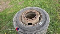 Pair of wheels and tyres 275/20R10 stud tyres - 2