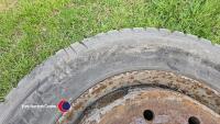 Pair of wheels and tyres 275/20R10 stud tyres - 3