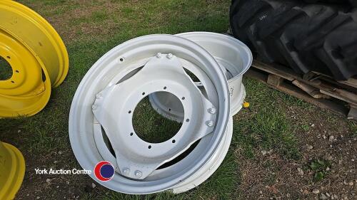 Pair 12 x 28 New Holland unused wheels