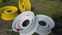 Pair 12 x 28 New Holland unused wheels - 3