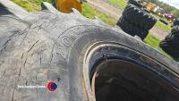 2 x Galaxy 20.8R38 (520/85R38) Stocks dual wheels - 3