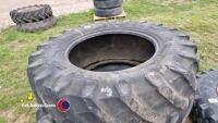 2 x Trelleborg 540/65R30 tyres 40% tread - 2