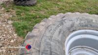 2 x Alliance 560/60R22.5 8 stud wheels - 3