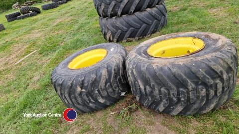 Nokian 600/50R22.5 10 stud wheels