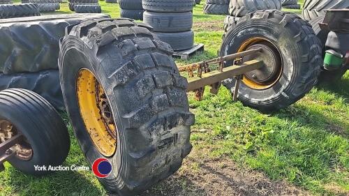 10 stud agri axle with super singles