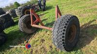 Axle wheels and tyres 6 stud
