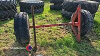 Axle wheels and tyres 6 stud - 3