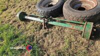 Fraser axle and wheels