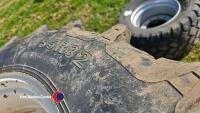 320/85R32 and 300/95R46 row crop wheels to fit New Holland T7.225 - 4