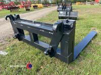 Pallet forks c/w Euro brackets - 3