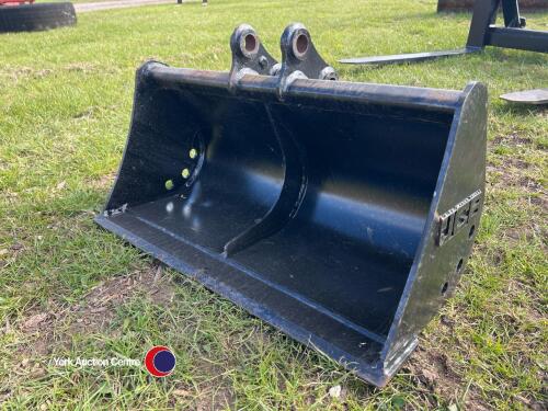 JCB 750mm grader bucket for mini digger, unused