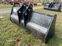 JCB 750mm grader bucket for mini digger, unused - 3