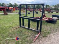 Slewtic bale fork attachment to fit JCB