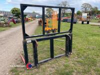 Slewtic bale fork attachment to fit JCB - 4