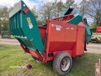 Taarup 832 straw chopper, pto in office - 3