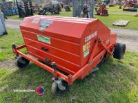Reco BSW tractor mounted 4ft paddock sweeper collector c/w PTO shift