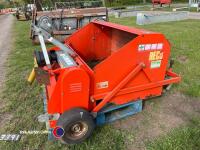 Reco BSW tractor mounted 4ft paddock sweeper collector c/w PTO shift - 3
