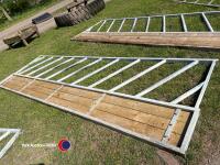 IAE 15ft cattle barrier, straight condition, no bends