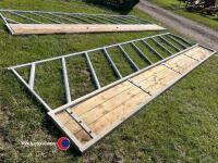 IAE 15ft cattle barrier, straight condition, no bends - 2