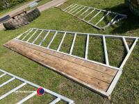 IAE 15ft cattle barrier, straight condition, no bends - 3