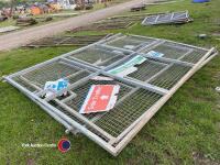 Steel yard gates - 2