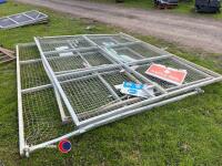Steel yard gates - 3