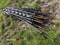Electric fence reels and corner posts - 3