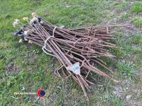 50 electric fence stakes - 2