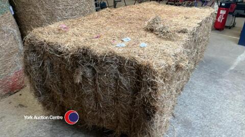 25 x hay bales suitable for bedding, collection from HG3 2LT