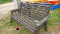 Large wooden bench - 3