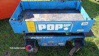 Electric pop-up scissor lift