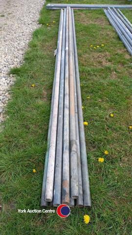 10 x 16ft galvanised steel scaffold poles
