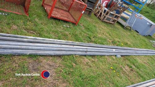 10 x 20ft galvanised steel scaffold poles