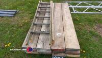 20 x 6ft used scaffolding boards