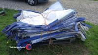 Pallet of 25 x four loop ton bags, used once, folded - 2