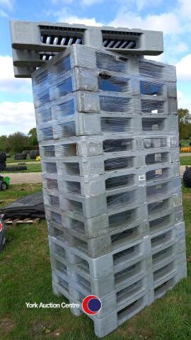 15 x plastic pallets