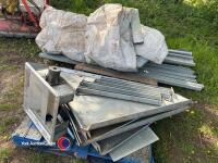 Complete bulk corn/pellet storage c/w motor and bolts