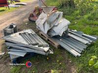 Complete bulk corn/pellet storage c/w motor and bolts - 2