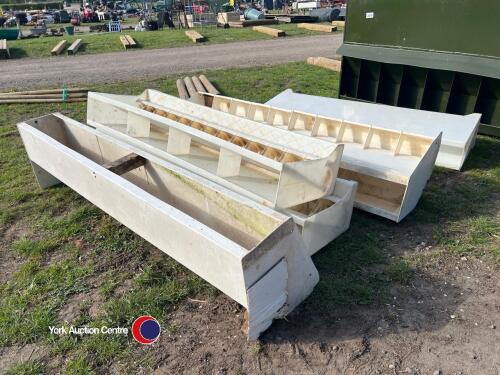 5 x 10 space pig troughs