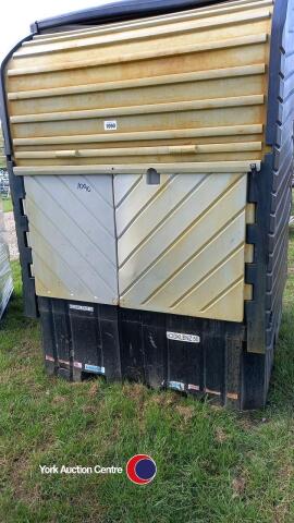 Plastic bunded cabinet