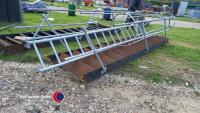 14ft heavy duty steps and safety frame