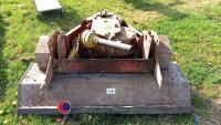 Tractor mounted PTO powered tree winch, not been used for a long time