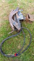 Timber grab for 1.5T mini digger, gwo - 2
